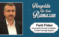 Ferit Fidan’ın Ramazan Ayı Mesajı