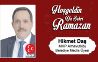 Hikmet Daş’ın Ramazan Ayı Mesajı