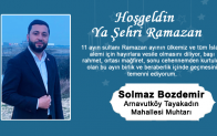 Solmaz Bozdemir’in Ramazan Ayı Mesajı