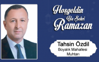 Tahsin Özdil’in Ramazan Ayı Mesajı