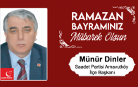 Münür Dinler’in Ramazan Bayramı Mesajı