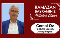 Cemal Öz’ün Ramazan Bayramı Mesajı