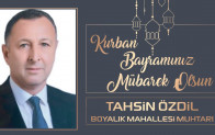 Tahsin Özdil’in Kurban Bayramı Mesajı