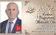 Reis Çelik’in Kurban Bayramı Mesajı