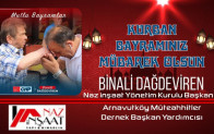 Binali Dağdeviren’den Kurban Bayramı Mesajı