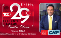 Savaş Aras’ın Cumhuriyet Bayramı Mesajı