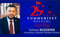 Solmaz Bozdemir’in Cumhuriyet Bayramı Mesajı