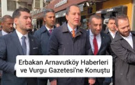 Fatih Erbakan Arnavutköy’de bir dizi ziyaretler gerçekleştirdi.