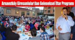 Arnavutköy Giresunlular’dan Geleneksel İftar Programı