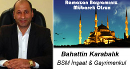 Bahattin Karabalık’ın Ramazan Bayramı Mesajı