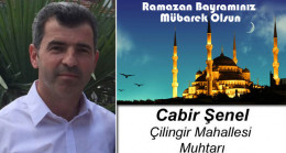 Cabir Şenel’in Ramazan Bayramı Mesajı