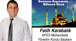 Fatih Karabalık’ın Ramazan Bayramı Mesajı