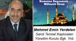 Mehmet Emin Yerdelen’in Ramazan Bayramı Mesajı