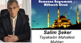 Salim Şeker’in Ramazan Bayramı Mesajı