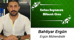 Bahtiyar Ergün’ün Kurban Bayramı Mesajı