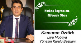 Kamuran Öztürk’ün Kurban Bayramı Mesajı