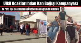 Ülkü Ocakları’ndan Kan Bağışı Kampanyası