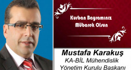 Mustafa Karakuş’un Kurban Bayramı Mesajı