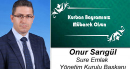 Onur Sarıgül’ün Kurban Bayramı Mesajı