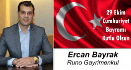 Ercan Bayrak’ın Cumhuriyet Bayramı Mesajı
