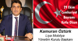 Kamuran Öztürk’ün Cumhuriyet Bayramı Mesajı