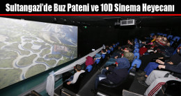 Sultangazi’de Buz Pateni ve 10D Sinema Heyecanı