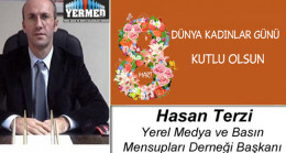 Hasan Terzi’nin 8 Mart Dünya Kadınlar Günü Mesajı