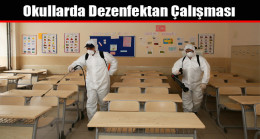 Okullarda Dezenfektan Çalışması