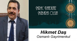 Hikmet Daş’ın Miraç Kandili Mesajı