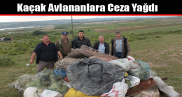 Kaçak Avlananlara Ceza Yağdı