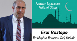 Erol Boztepe’nin Ramazan Bayramı Mesajı