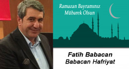 Fatih Babacan’ın Ramazan Bayramı Mesajı