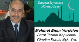 Mehmet Emin Yerdelen’in Ramazan Bayramı Mesajı