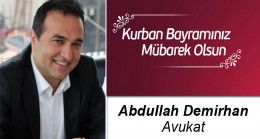 Abdullah Demirhan’ın Kurban Bayramı Mesajı
