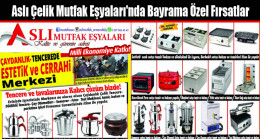 Aslı Çelik Mutfak Eşyaları’nda Bayrama Özel Fırsatlar