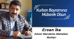 Ercan İka’nın Kurban Bayramı Mesajı