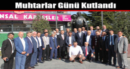 Muhtarlar Günü Kutlandı
