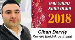 Cihan Derviş’in Yeni Yıl Mesajı