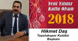 Hikmet Daş’ın Yeni Yıl Mesajı