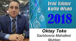 Oktay Teke’nin Yeni Yıl Mesajı