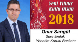 Onur Sarıgül’ün Yeni Yıl Mesajı