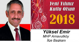 Yüksel Emir’in Yeni Yıl Mesajı