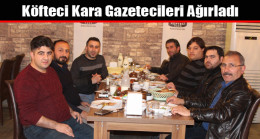 Köfteci Kara Gazetecileri Ağırladı