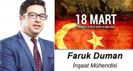 Faruk Duman’ın Çanakkale Zaferi ve Şehitleri Anma Günü Mesajı