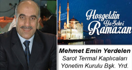 Mehmet Emin Yerdelen’in Ramazan Ayı Mesajı