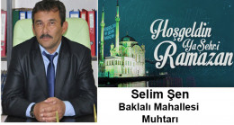 Selim Şen’in Ramazan Ayı Mesajı