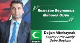 Doğan Altınkaynak’ın Ramazan Bayramı Mesajı