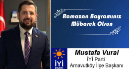 Mustafa Vural’ın Ramazan Bayramı Mesajı