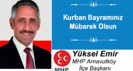 Yüksel Emir’in Kurban Bayramı Mesajı