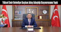 Yüksel Emir Arnavutköy Belediye Başkan Aday Adaylığı Başvurusunu Yaptı